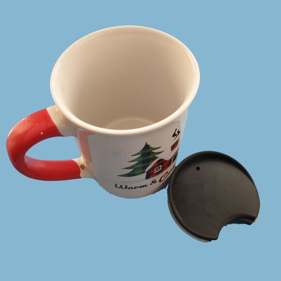 M-ug for Hot Chocolate or Coffee Brand: Dat'l do it Christmas Warm & Cozy - Picture 3 of 6